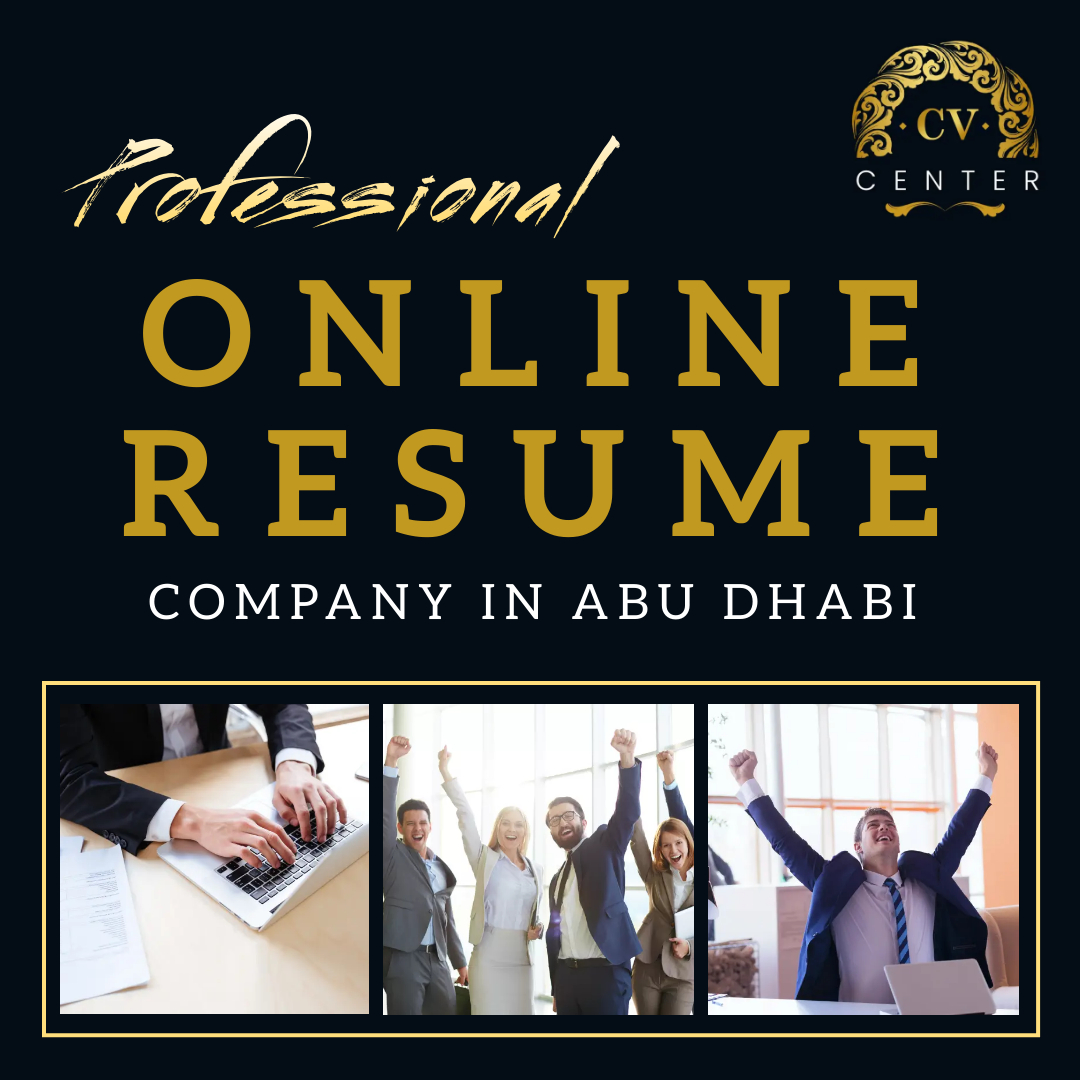 Online Resume Company in Abu Dhabi